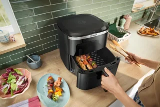 Siemens Serie 6 Air Fryer MAF671B1 Zwart