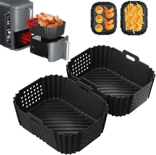 Siliconen luchtfriteuse voeringen voor XL airfryer