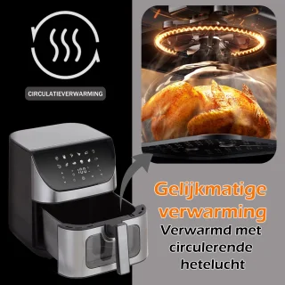 Sinaopus 8001-8L Digitale Airfryer XXL