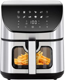 Sinaopus 8001-9L Digitale Airfryer XXL Heteluchtfriteuse