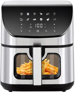 Sinaopus 8001-9L Digitale Airfryer XXL Heteluchtfriteuse