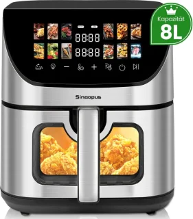 Sinaopus 8005A digitale airfryer xxl 8l