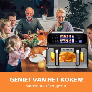 Sinaopus Airfryer XXL 10L 802 DualMand