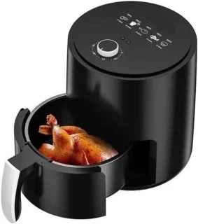 Smart airfryer zwart