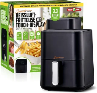 Smart Kitchen Heteluchtfriteuse 3,3 L Mini Airfryer