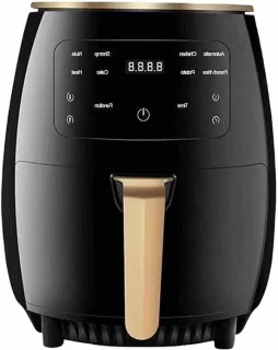 Smart Touch Airfryer 4,5 L - Heteluchtfriteuse Zwart