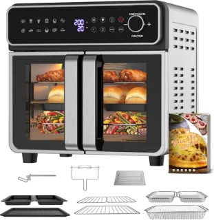SnelShoppen - Emphsism XXL 23L airfryer mini-oven