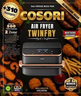 SnelShoppen - het grote boek voor de Cosori Air Fryer TwinFry