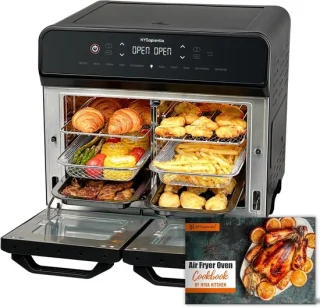 SnelShoppen HYSapientia 22 liter oven airfryer met dubbele mand