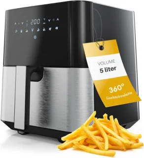 SNJY® Airfryer XXL Dubbel