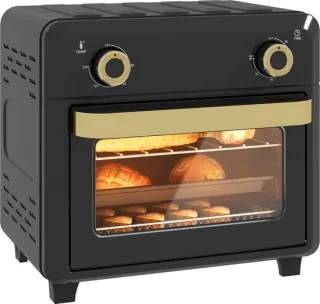 Sogiol mini oven met hetelucht - airfryer 10L - zwart