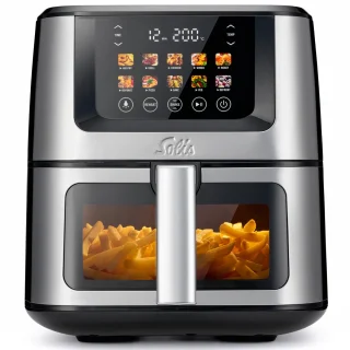 Solis Airfryer Air Fry & Dry XL 7.5L RVS