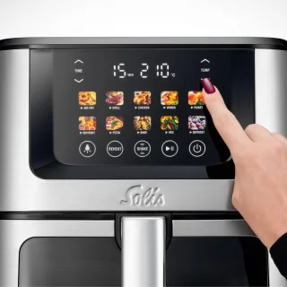 Solis Airfryer Air Fry & Dry XL 7.5L RVS