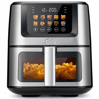 Solis Airfryer Air Fry & Dry XL 7.5L RVS
