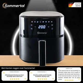 Sommertal Heteluchtfriteuse HF570 5,7L XXL