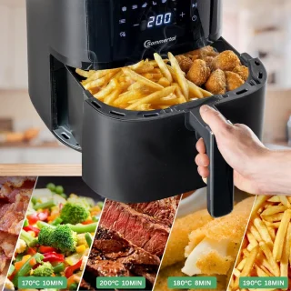 Sommertal Heteluchtfriteuse HF570 5,7L XXL