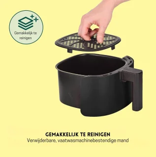 StayPowered Luchtfriteuse 5-in-1 Multikoker Matzwart