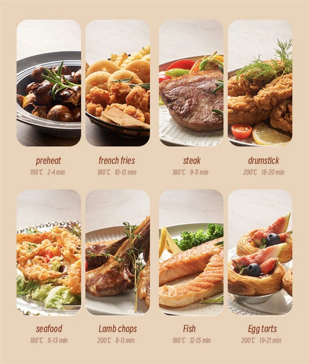 Sterrenvuur 3.2L Airfryer Zwart