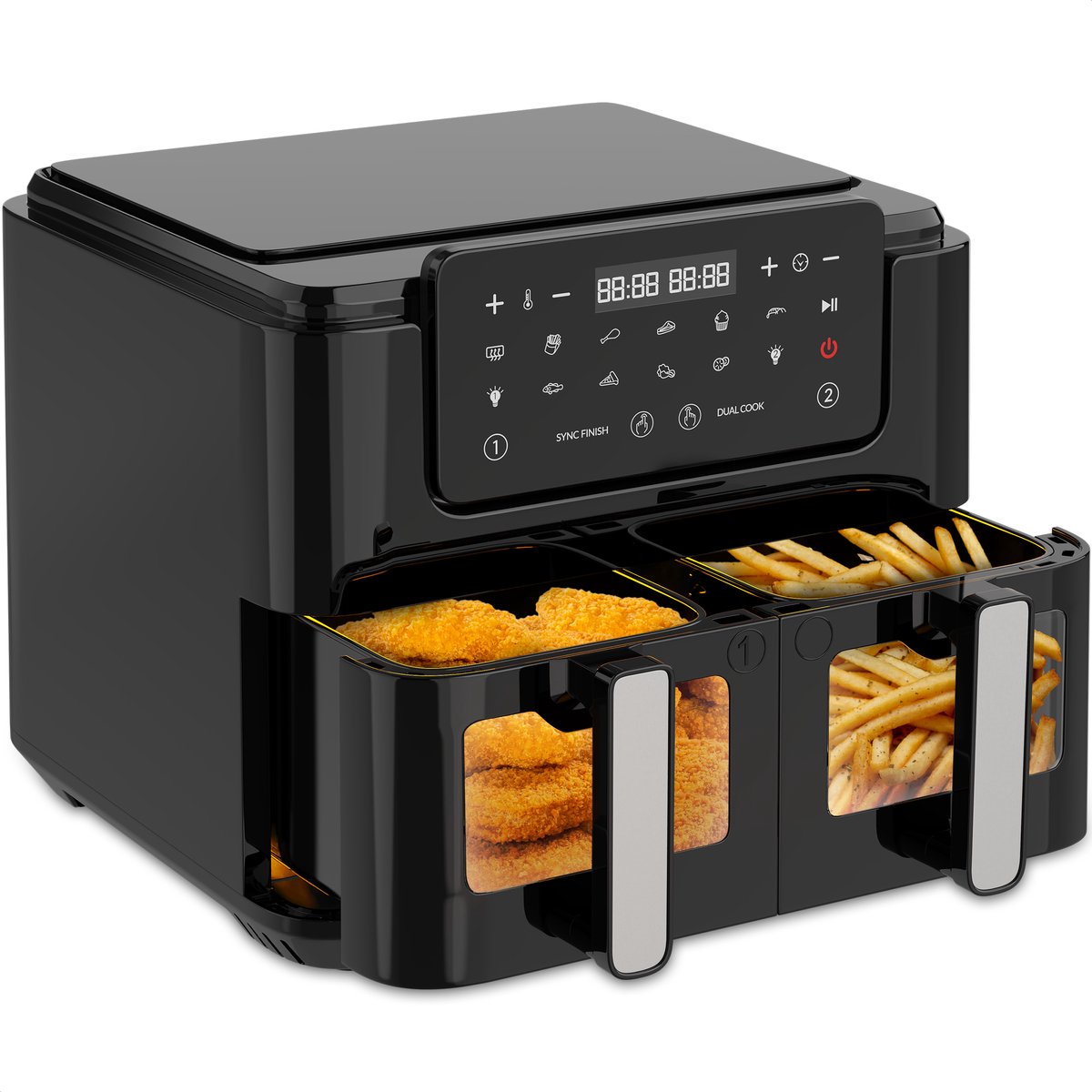 De Strex Airfryer XXL 10L Zwart in één oogopslag