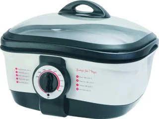 SVN Multicooker Wit/Zwart 35x34x22 cm