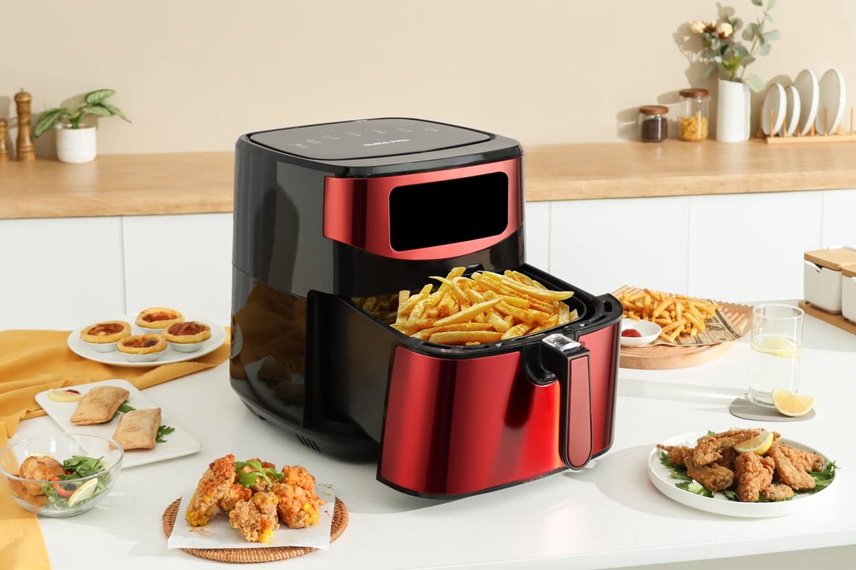 Swiss Pro+ Airfryer SP-AF10L 10L Rood