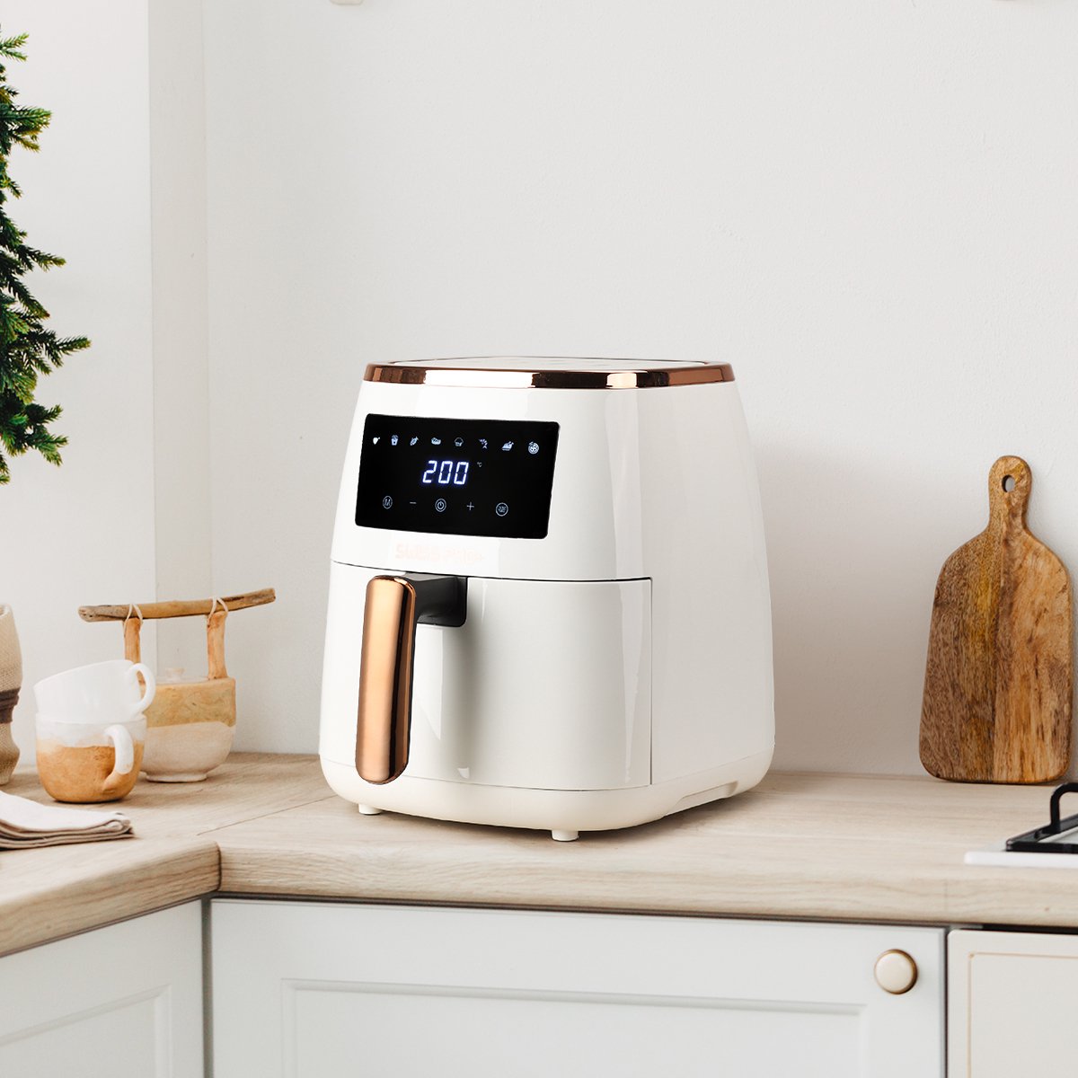 Swiss Pro+ Airfryer SP-AF6.5L.WG 6.5L Gold