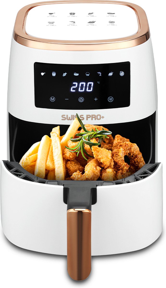 Swiss Pro+ Airfryer SP-AF6.5L.WG 6.5L Gold