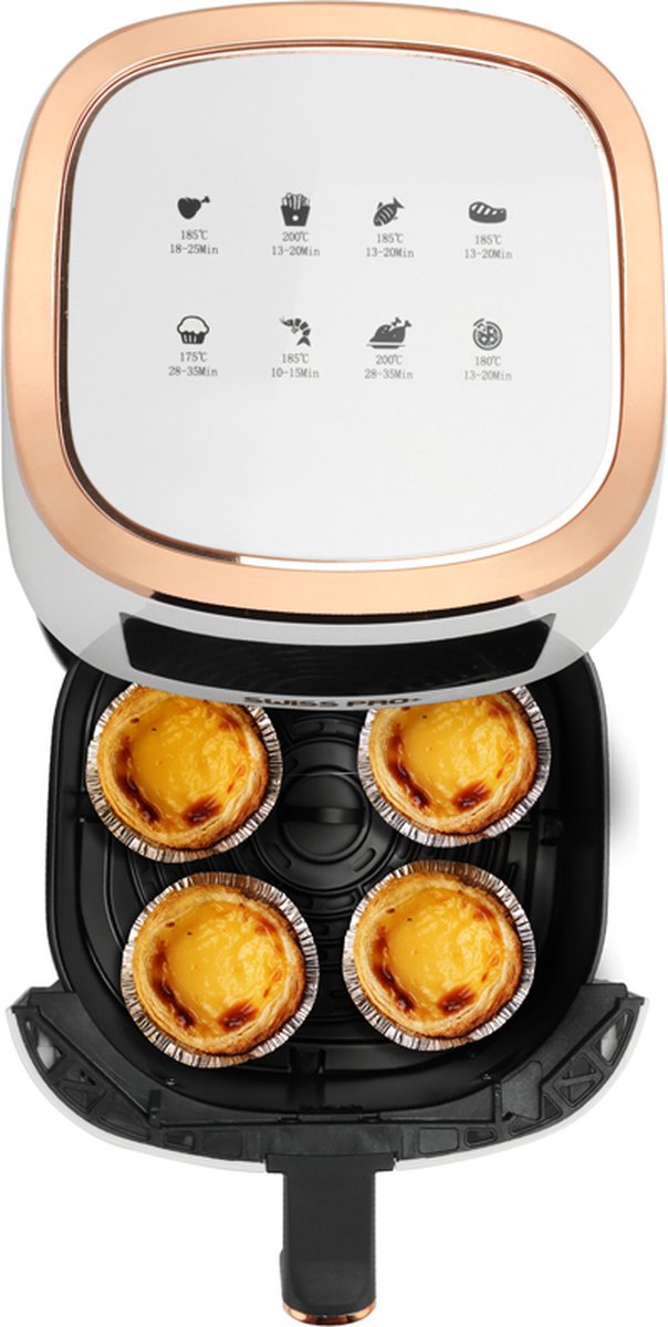 Swiss Pro+ Airfryer SP-AF6.5L.WG 6.5L Gold