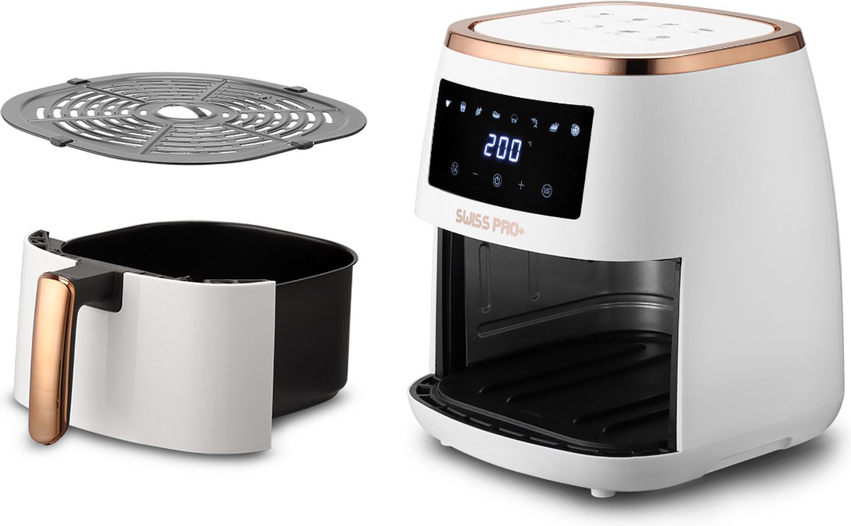 Swiss Pro+ Airfryer SP-AF6.5L.WG 6.5L Gold