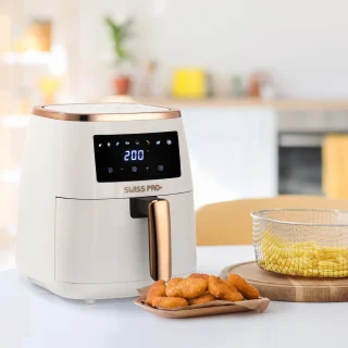 Swiss Pro+ Airfryer SP-AF6.5L.WG 6.5L Gold