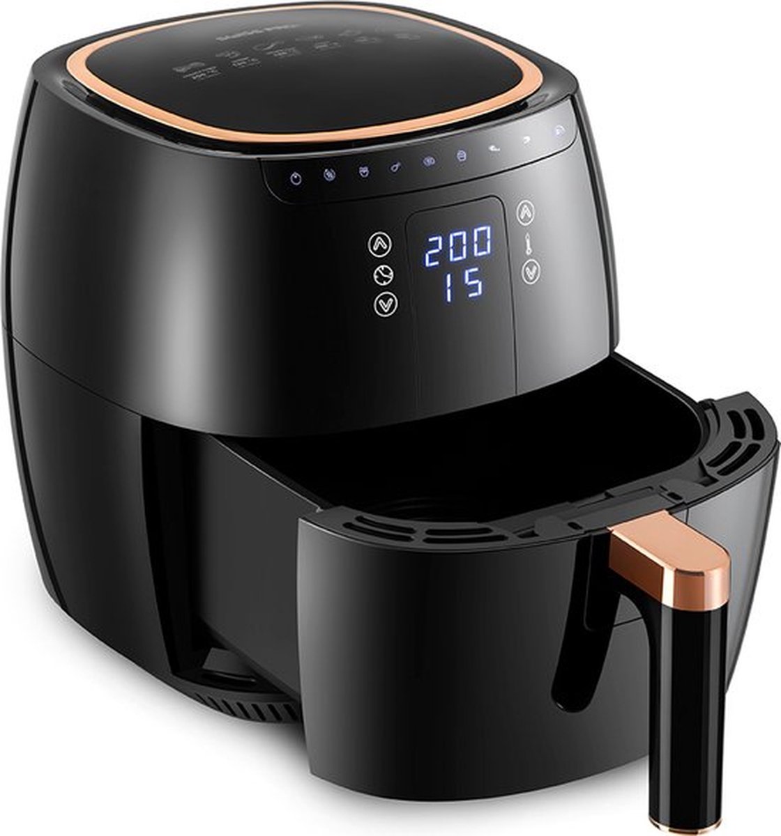 Swiss Pro+ Airfryer XL 7,0L Zwart