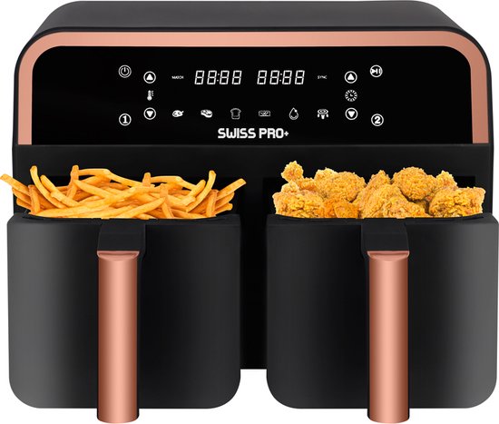 Swiss Pro+ Airfryer XXL SPAF8L2G Rose Gold review