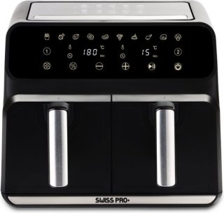 Swiss Pro+ Dubbele Airfryer Classic Edition — Slimme dual-zone voor gezinsmaaltijden