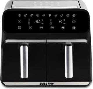 Swiss Pro+ Dubbele Airfryer Classic Edition SPAF8L2S