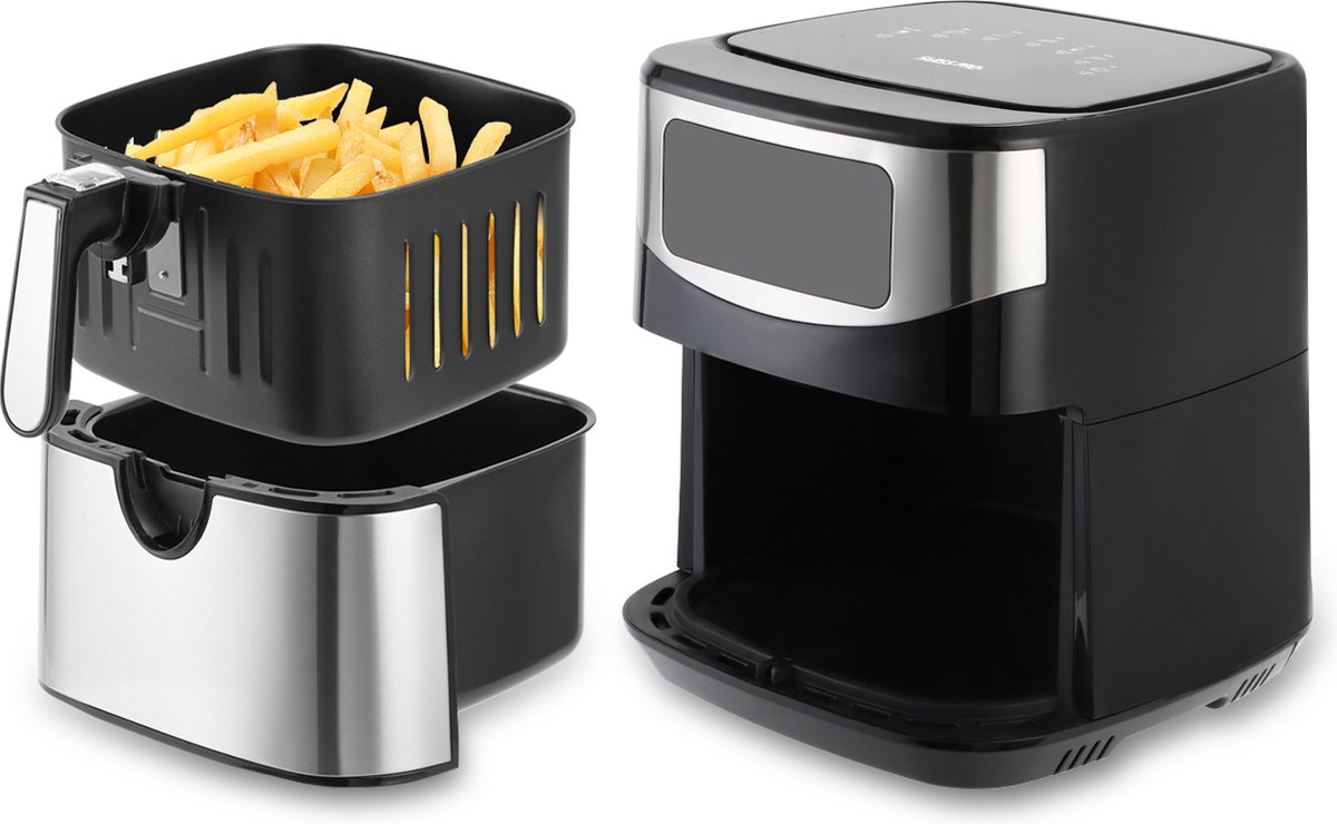 Swiss Pro+ SP-AF10L Airfryer 10L Zwart