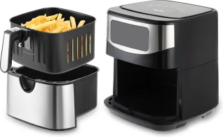 Swiss Pro+ SP-AF10L Airfryer 10L Zwart