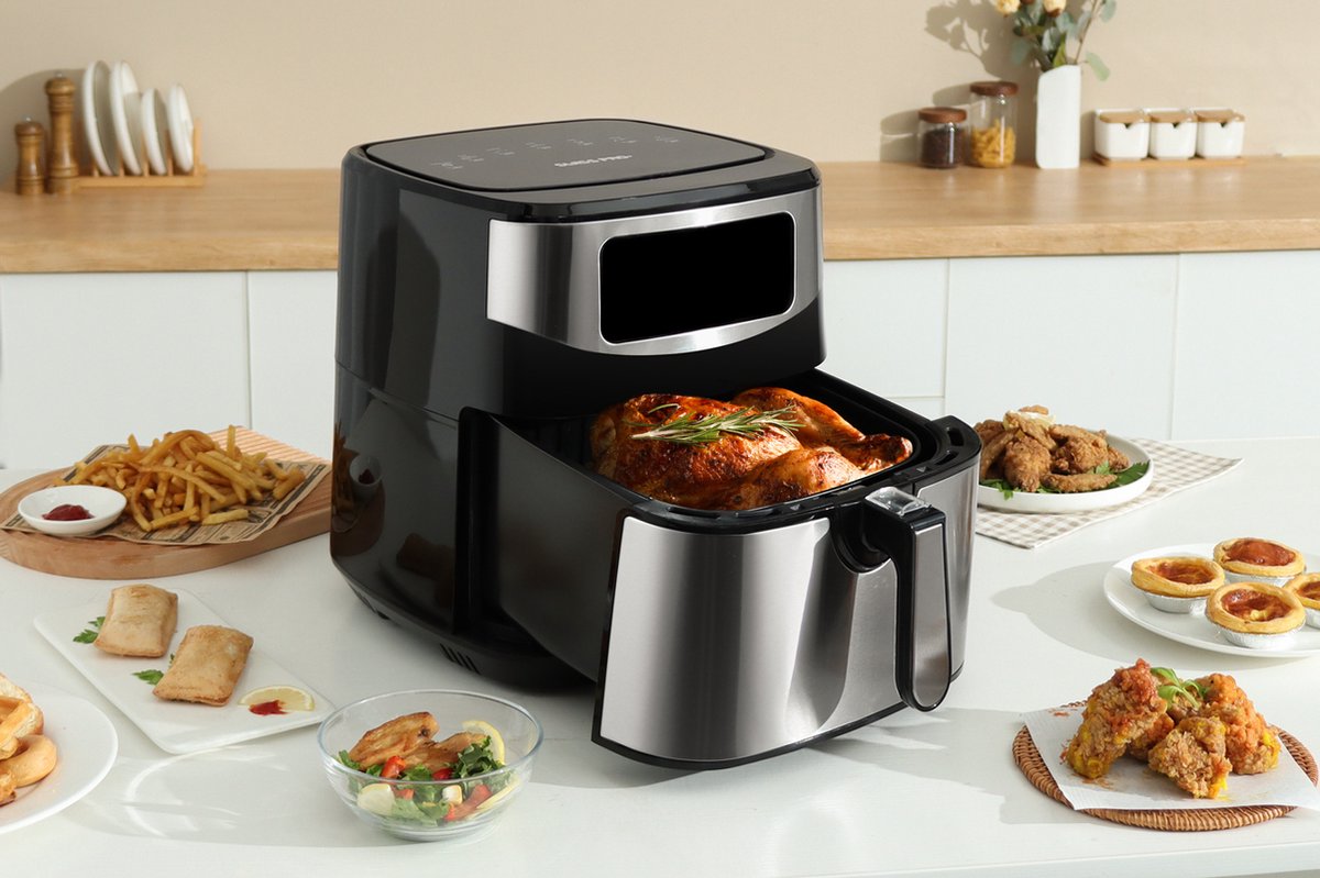 Swiss Pro+ SP-AF10L Airfryer 10L Zwart