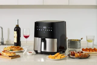 Swiss Pro+ SP-AF1450 Airfryer XXXL 5L Zwart
