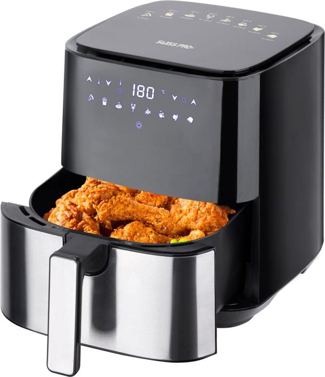 Swiss Pro+ SP-AF1450 Airfryer XXXL 5L Zwart