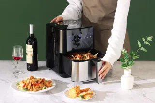 Swiss Pro+ SP-AF1450 Airfryer XXXL 5L Zwart