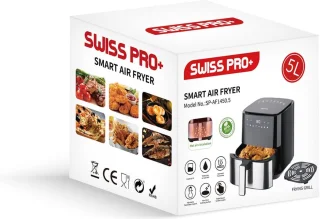 Swiss Pro+ SP-AF1450 Airfryer XXXL 5L Zwart