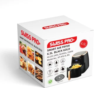 Swiss Pro+ SP-AF6.5L.BG Airfryer 6.5L Black