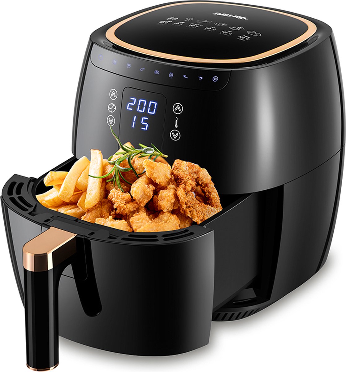 Swiss Pro+ SP-DAF7LB Airfryer XXXL 7L Piano Black