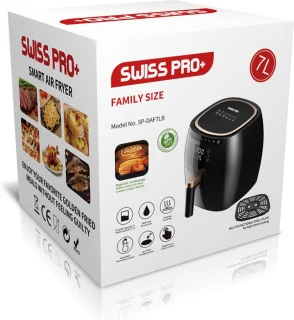 Swiss Pro+ SP-DAF7LB Airfryer XXXL 7L Piano Black