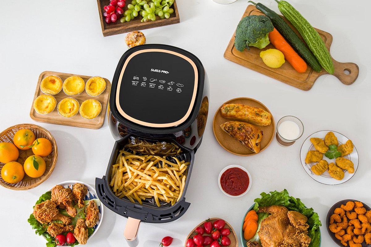 Swiss Pro+ SP-DAF7LB Airfryer XXXL 7L Piano Black