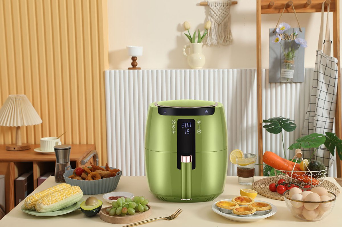 Swiss Pro+ SP-DAF7LG Airfryer 7L Groen