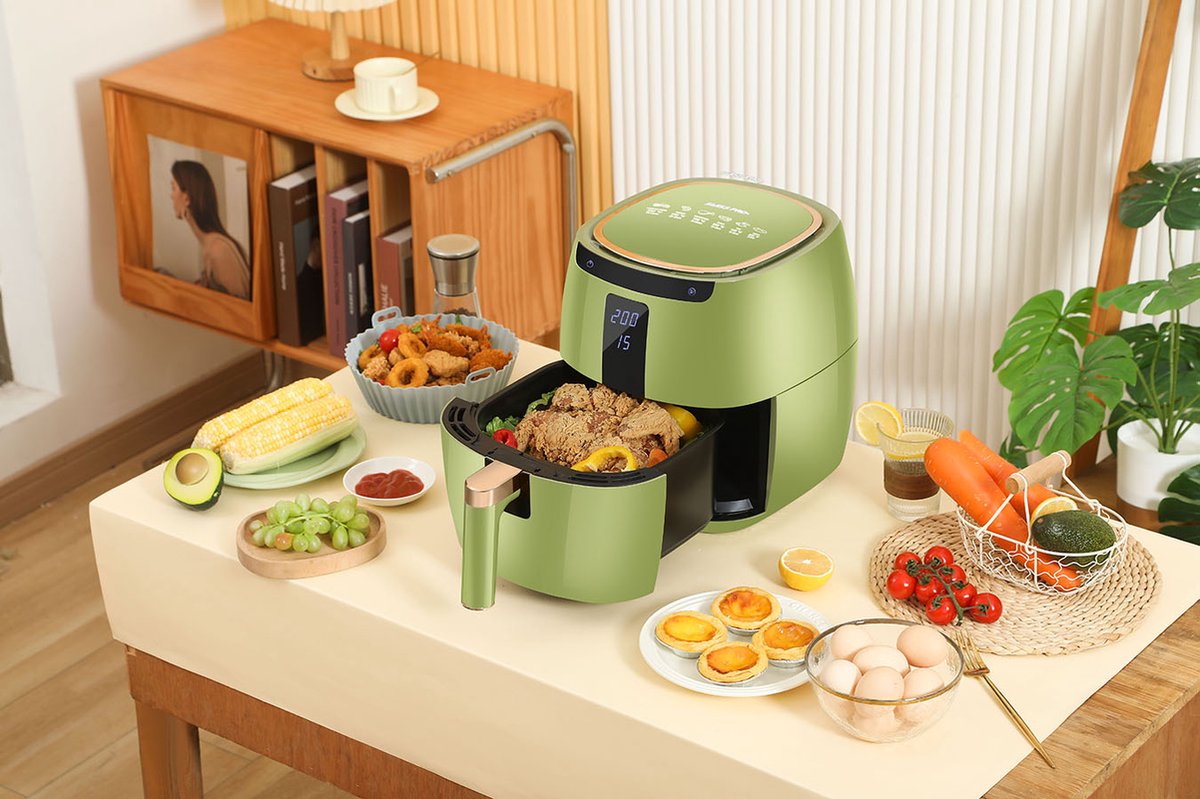 Swiss Pro+ SP-DAF7LG Airfryer 7L Groen