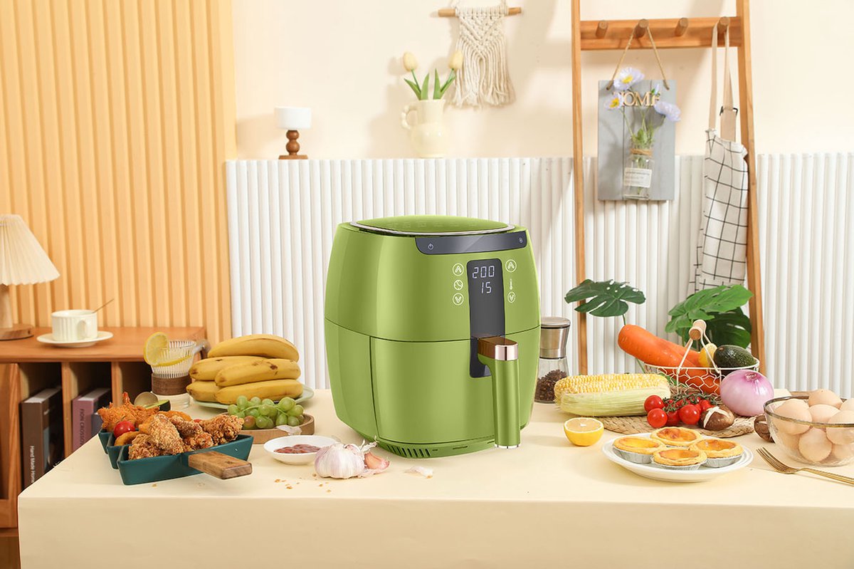 Swiss Pro+ SP-DAF7LG Airfryer 7L Groen