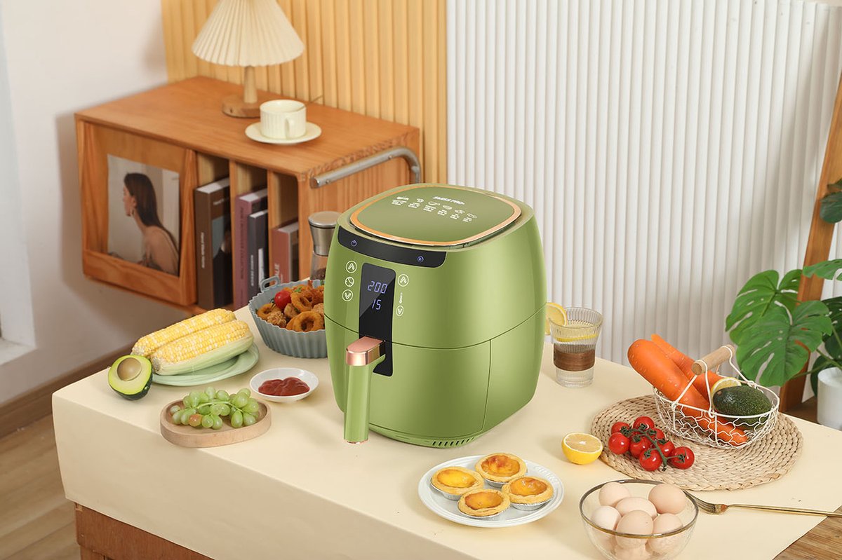Swiss Pro+ SP-DAF7LG Airfryer 7L Groen