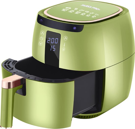 Swiss Pro+ SP-DAF7LG Airfryer 7L Groen